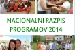 Nacionalni razpis programov 2014